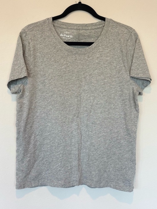 J. Crew Tops - J. Crew Gray Crewneck Short Sleeve Tee